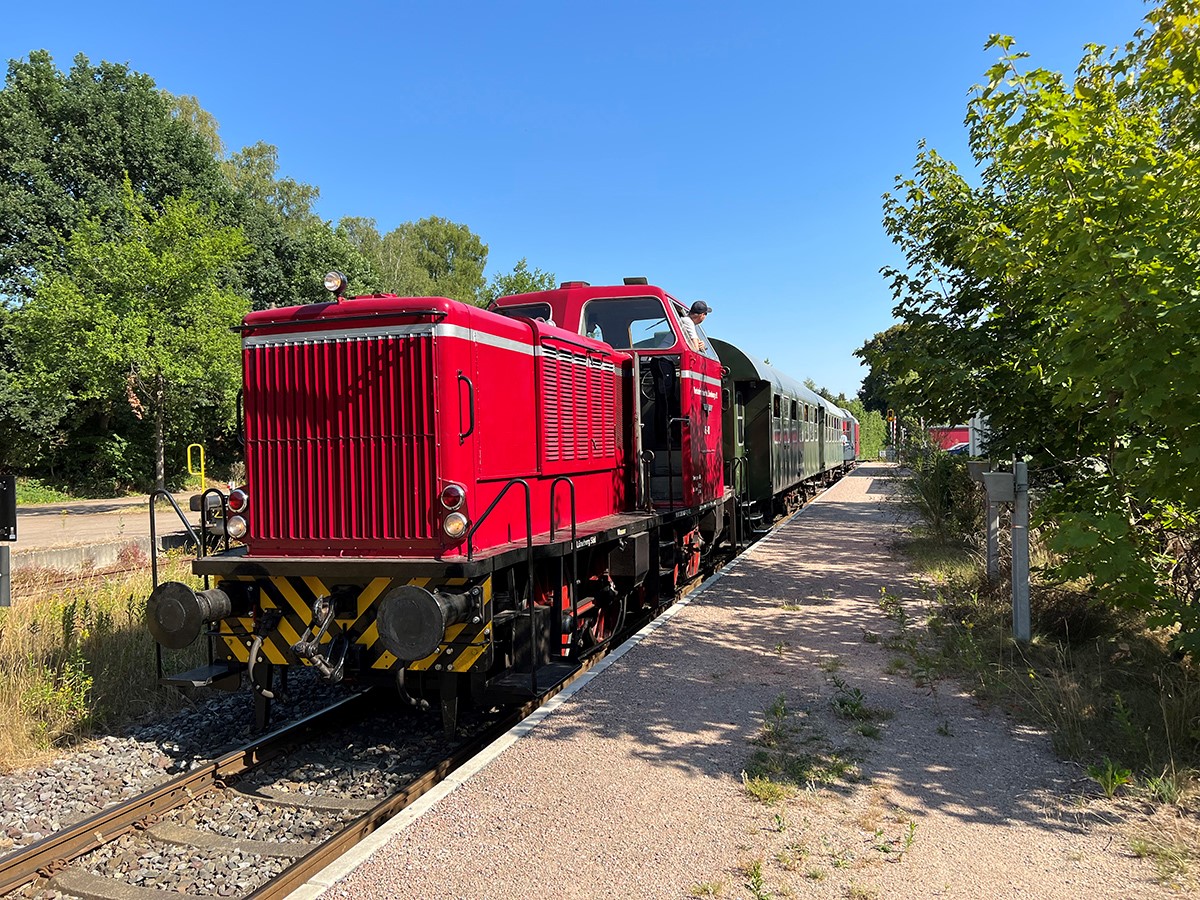 Der Bispinger Heide Express (Die Bildrechte liegen bei dem Verfasser der Mitteilung.) Der Bispinger Heide Express (Die Bildrechte liegen bei dem Verfasser der Mitteilung.)