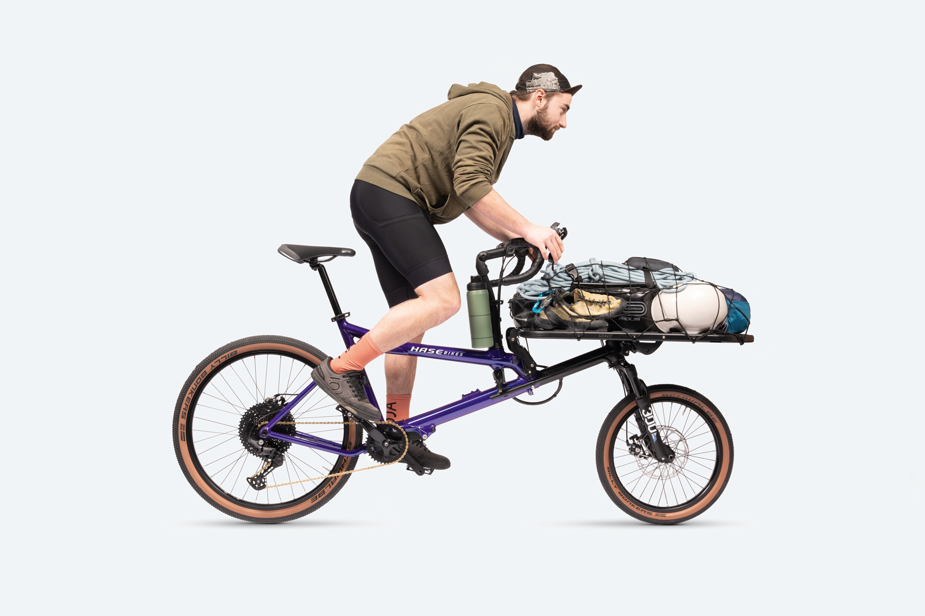 Leichtes, sportliches Lastenrad: Das GRAVIT DUST von HASE BIKES Leichtes, sportliches Lastenrad: Das GRAVIT DUST von HASE BIKES