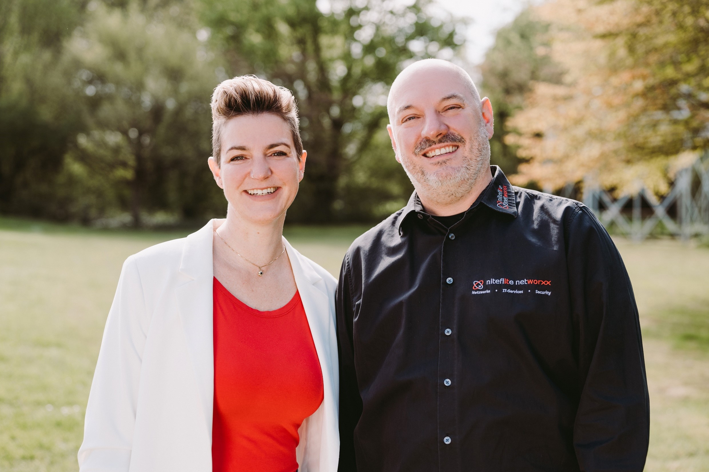 Geschäftsführung niteflite - Maximilian und Susanne Pfister (Die Bildrechte liegen bei dem Verfasser der Mitteilung.)