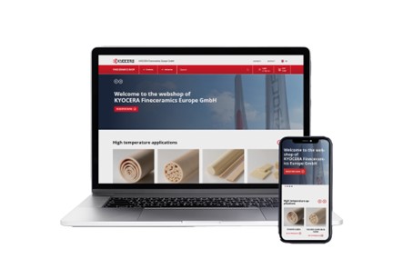 KYOCERA Fineceramics Webshop unter neuer Adresse erreichbar (Die Bildrechte liegen bei dem Verfasser der Mitteilung.)