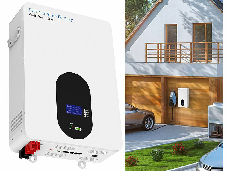 revolt LiFePO4-Akku zur Wandmontage, BMS, 48 Volt, 4,8 kWh (Die Bildrechte liegen bei dem Verfasser der Mitteilung.) revolt LiFePO4-Akku zur Wandmontage, BMS, 48 Volt, 4,8 kWh (Die Bildrechte liegen bei dem Verfasser der Mitteilung.)