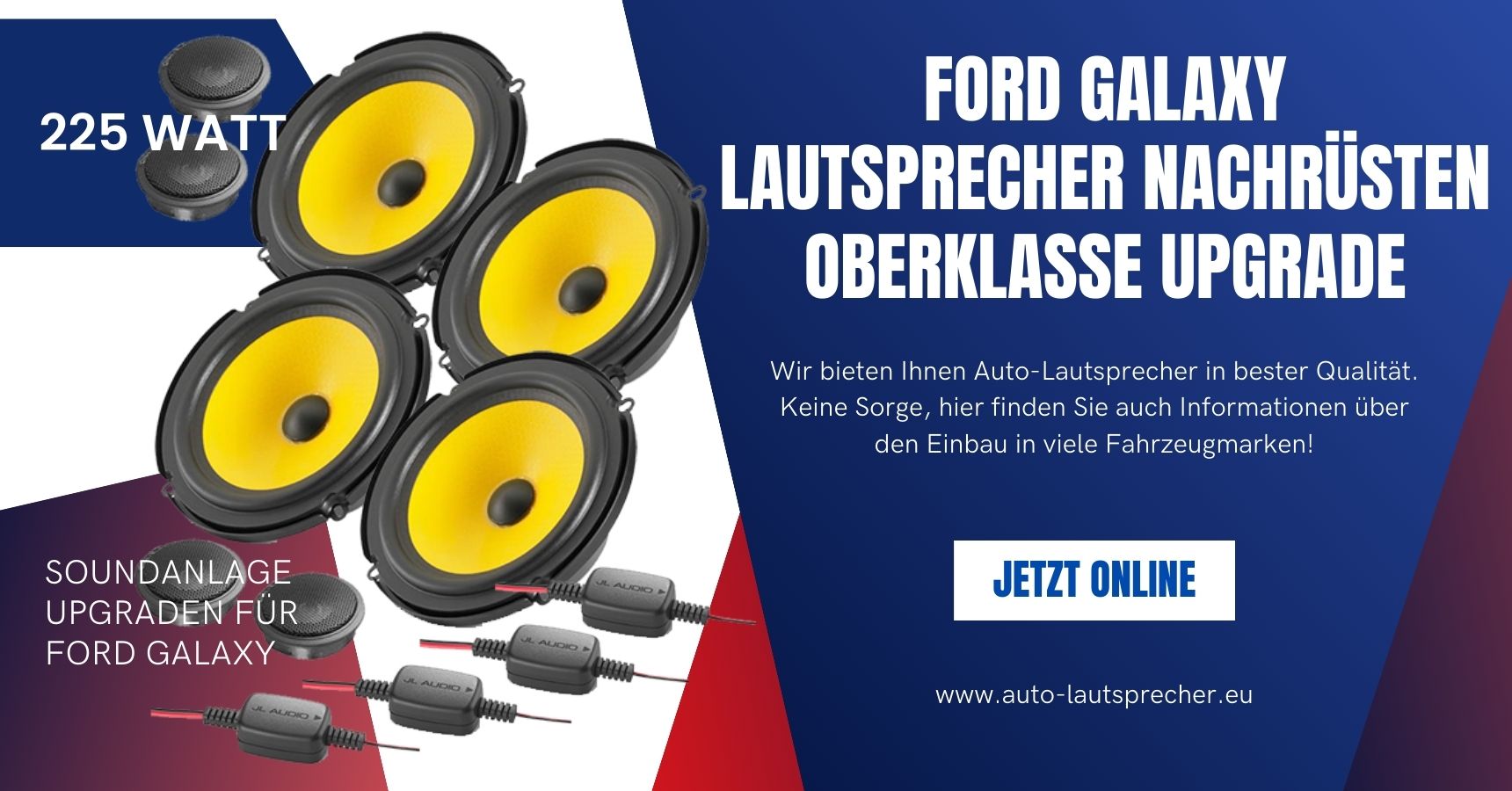 Ford Galaxy Lautsprecher nachrüsten Oberklasse Upgrade (Die Bildrechte liegen bei dem Verfasser der Mitteilung.) Ford Galaxy Lautsprecher nachrüsten Oberklasse Upgrade (Die Bildrechte liegen bei dem Verfasser der Mitteilung.)