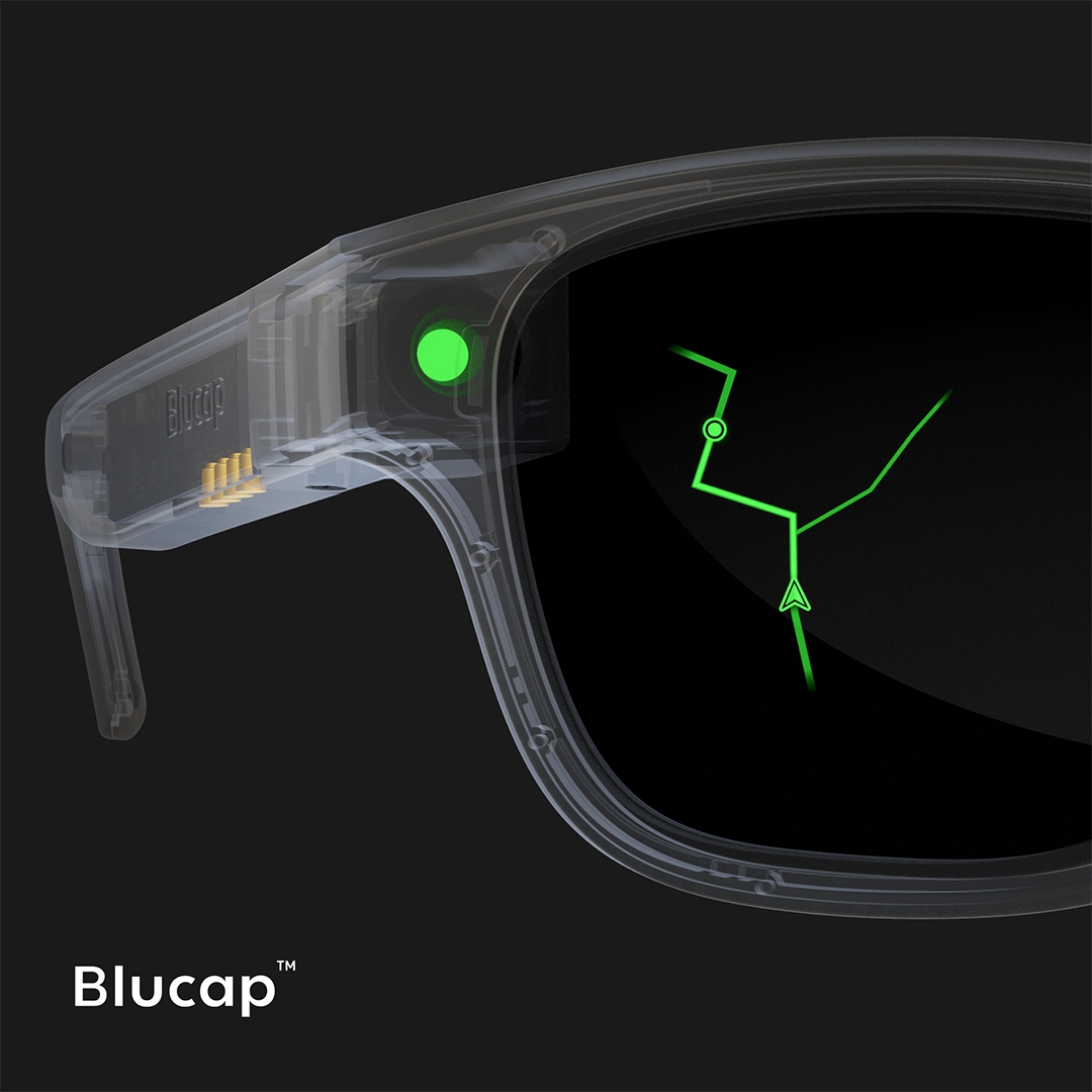 Blucap Brille (Die Bildrechte liegen bei dem Verfasser der Mitteilung.)