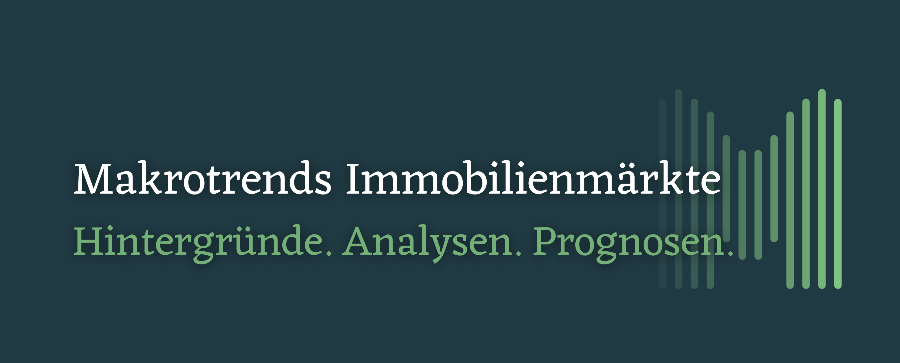 Makrotrends Immobilienmärkte