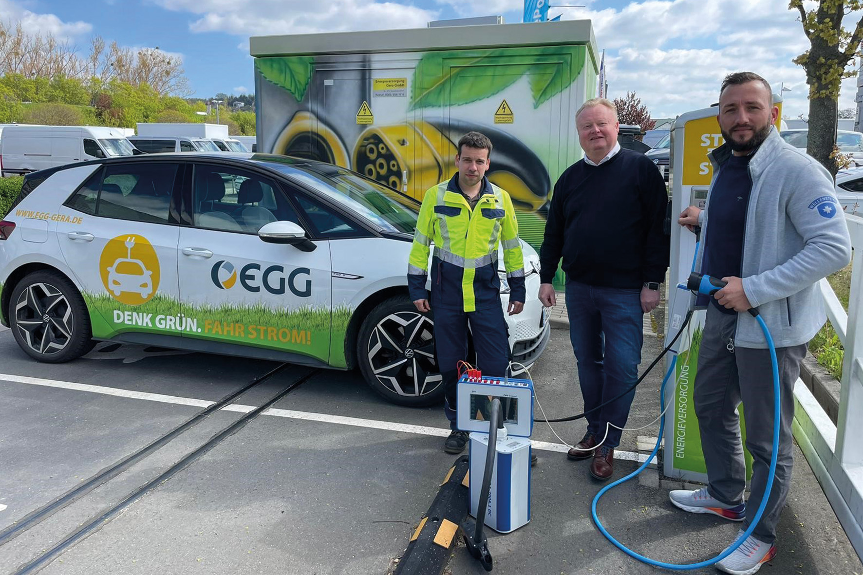 Erfolgreiche Zusammenarbeit von EMH Energie-Messtechnik GmbH und Energieversorgung Gera GmbH.