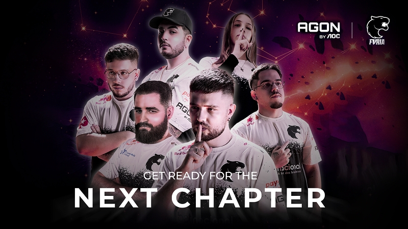 Gemeinsam auf ein neues Level: AGON by AOC und FURIA Esports (Die Bildrechte liegen bei dem Verfasser der Mitteilung.) Gemeinsam auf ein neues Level: AGON by AOC und FURIA Esports (Die Bildrechte liegen bei dem Verfasser der Mitteilung.)
