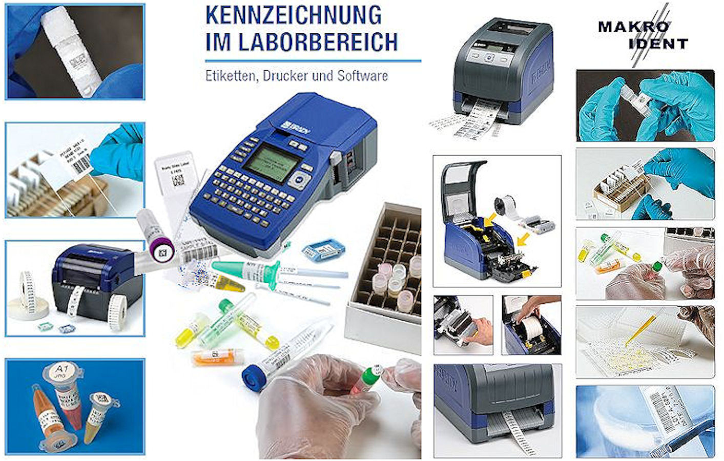 Zuverlässige Laboretiketten für die professionelle Laborkennzeichnung