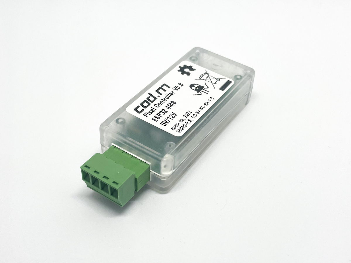 WLED Pixel Controller (Die Bildrechte liegen bei dem Verfasser der Mitteilung.) WLED Pixel Controller (Die Bildrechte liegen bei dem Verfasser der Mitteilung.)