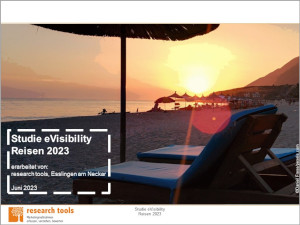 Studie eVisibility Reisen 2023