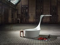 »Swan« von Titus Bernhard und Peter Martin; Design Character Series by Hasenkopf