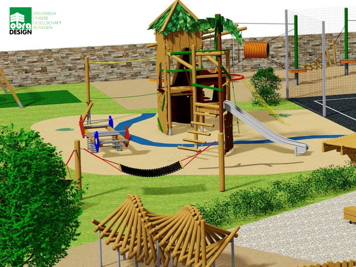 OBRA Design - der Experte für Spielplatzgeräte und Spielplatz Planung