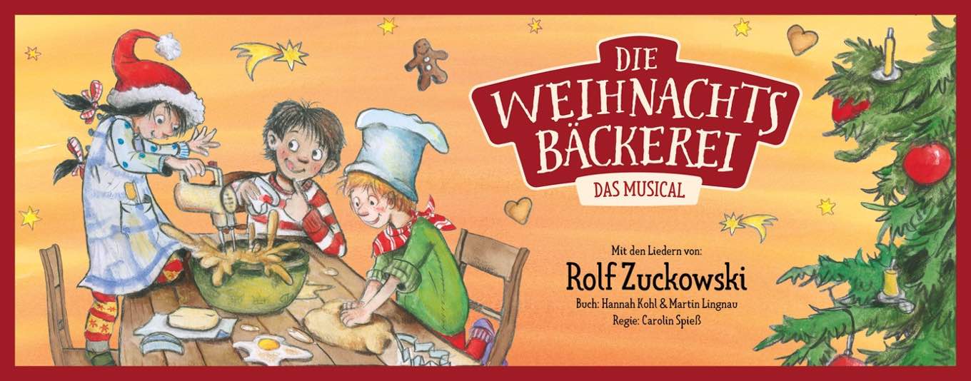 Die Weihnachtsbäckerei / Illustration: Julia Ginsbach (Die Bildrechte liegen bei dem Verfasser der Mitteilung.)