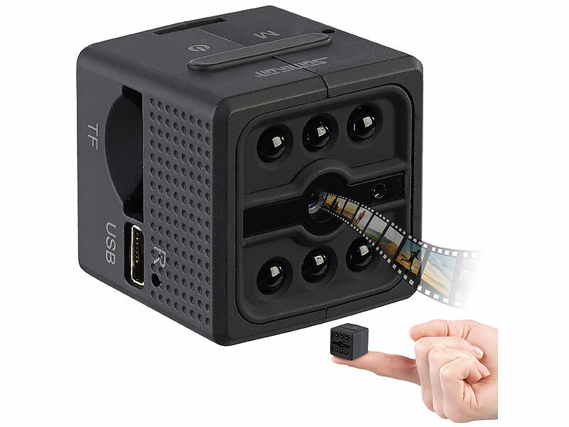Somikon Ultrakompakte Akku-Videokamera DV-780 (Die Bildrechte liegen bei dem Verfasser der Mitteilung.) Somikon Ultrakompakte Akku-Videokamera DV-780 (Die Bildrechte liegen bei dem Verfasser der Mitteilung.)
