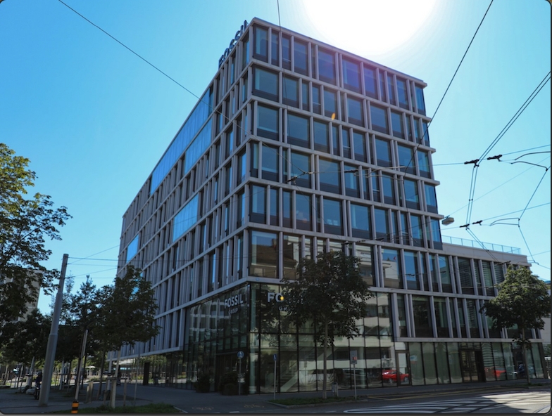 Aussenansicht Gebäude am Riehenring (Die Bildrechte liegen bei dem Verfasser der Mitteilung.)
