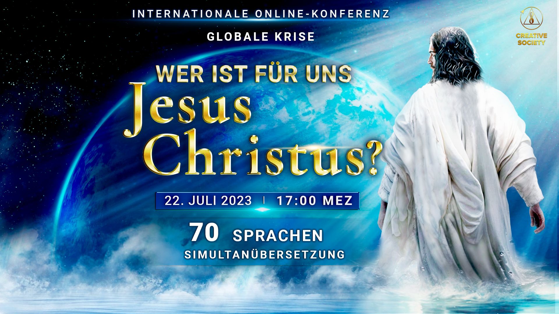 Internationale Online-Konferenz"Globale Krise. Wer ist für uns Jesus Christus?" vom 22. Juli 2023 (Die Bildrechte liegen bei dem Verfasser der Mitteilung.) Internationale Online-Konferenz"Globale Krise. Wer ist für uns Jesus Christus?" vom 22. Juli 2023 (Die Bildrechte liegen bei dem Verfasser der Mitteilung.)