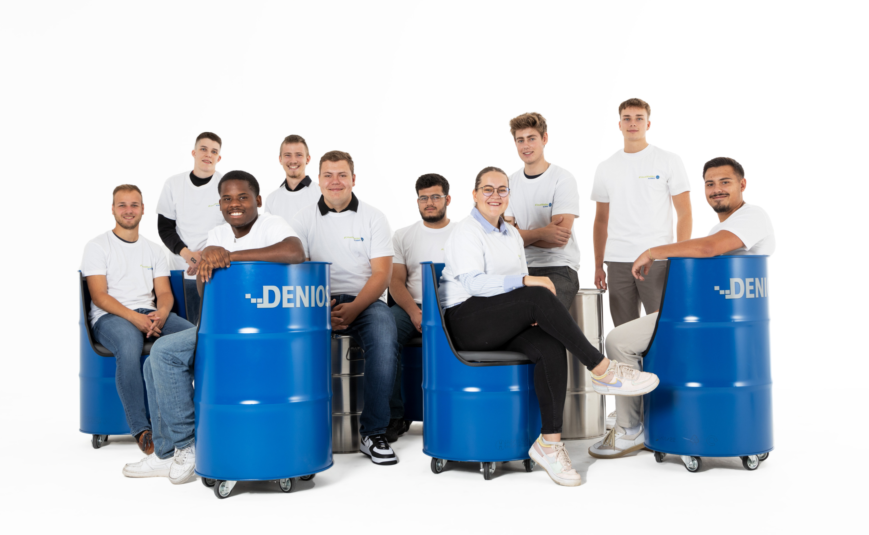 Start mit spannenden Eindrücken: Die neuen Auszubildenden& Studierenden von DENIOS (Die Bildrechte liegen bei dem Verfasser der Mitteilung.)