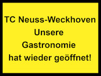 Clubgastronomie hat wieder geöffnet Clubgastronomie hat wieder geöffnet