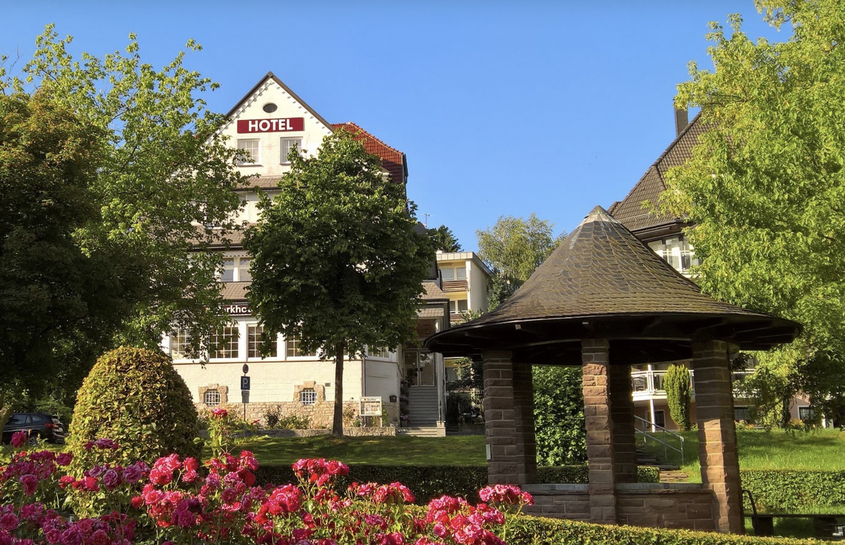 Parkhotel in Bad Pyrmont (Die Bildrechte liegen bei dem Verfasser der Mitteilung.)