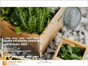Studie eVisibility Gewürze und Kräuter 2023 Studie eVisibility Gewürze und Kräuter 2023