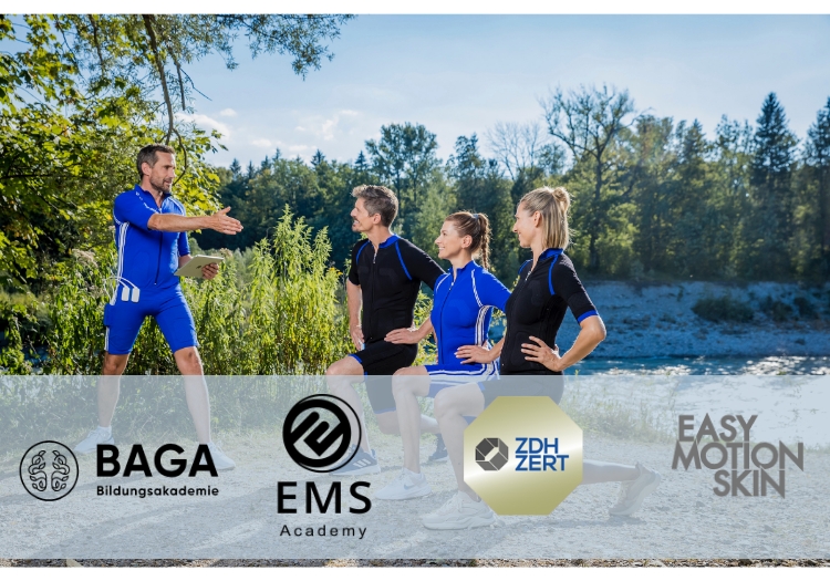 EMF zur Stimulation in Kooperation: BAGA, EMS-Academy, EasyMotionSkinTec (Bildquelle: Easy Motion Skin Tec)