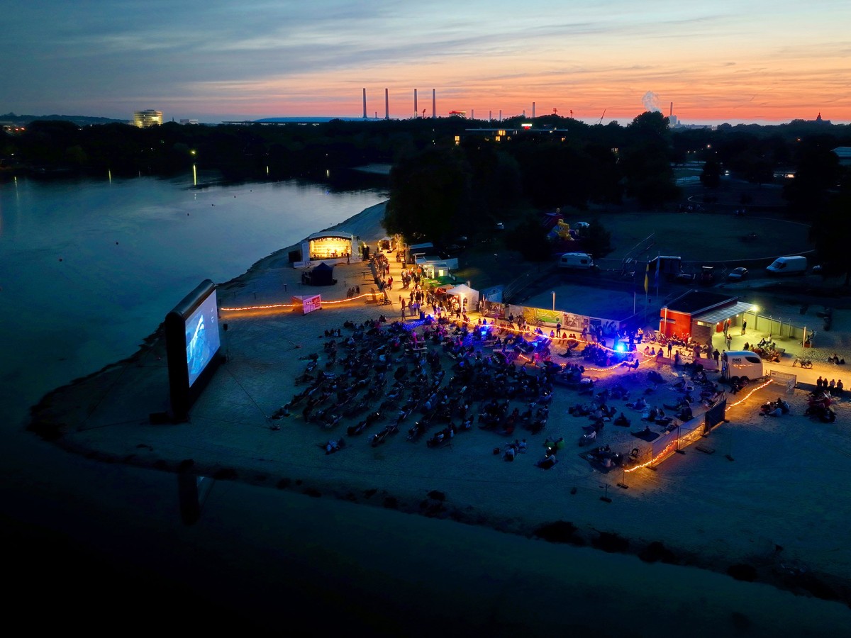 Open-Air-Kino am Allersee 2022 (© Andreas Felske)