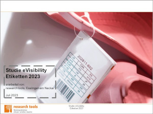 Studie eVisibility Etiketten 2023 Studie eVisibility Etiketten 2023
