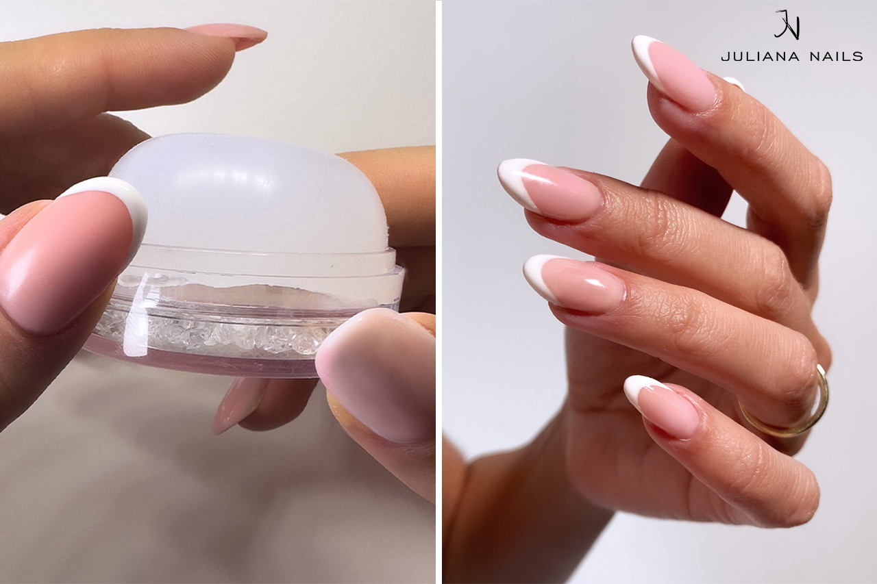 Easy French Stamp - Juliana Nails (Die Bildrechte liegen bei dem Verfasser der Mitteilung.) Easy French Stamp - Juliana Nails (Die Bildrechte liegen bei dem Verfasser der Mitteilung.)