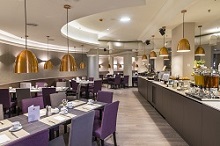 Frühstücksbuffet im Restaurant (Hotel Ramada Graz) Frühstücksbuffet im Restaurant (Hotel Ramada Graz)
