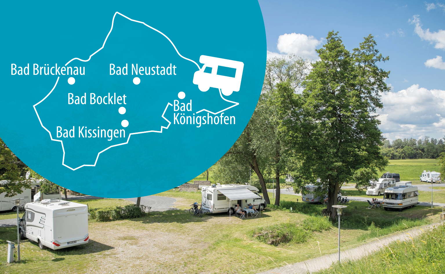 Auf vier Rädern Richtung Gesundheit ins Bäderland Bayerische Rhön