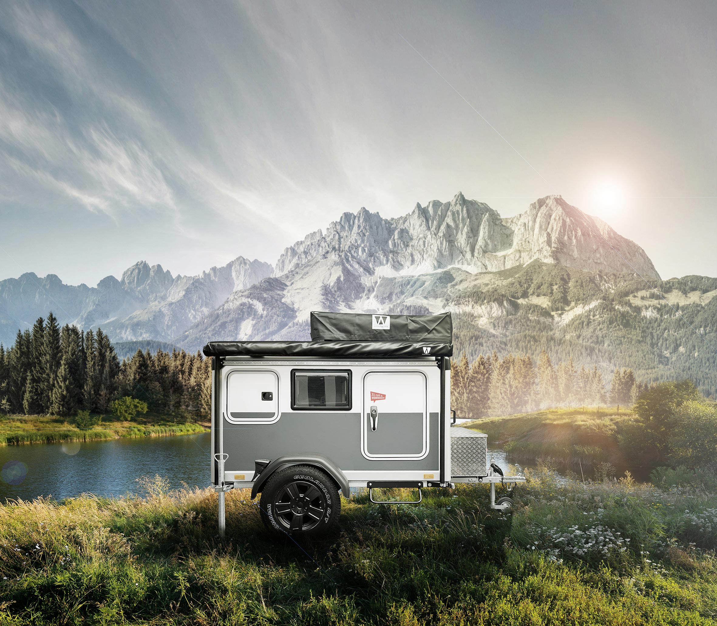 Neue Dimensionen des Microcaravanings (Die Bildrechte liegen bei dem Verfasser der Mitteilung.) Neue Dimensionen des Microcaravanings (Die Bildrechte liegen bei dem Verfasser der Mitteilung.)