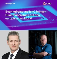 Partnerschaft mit IonQ; Bildquelle: BearingPoint Partnerschaft mit IonQ; Bildquelle: BearingPoint