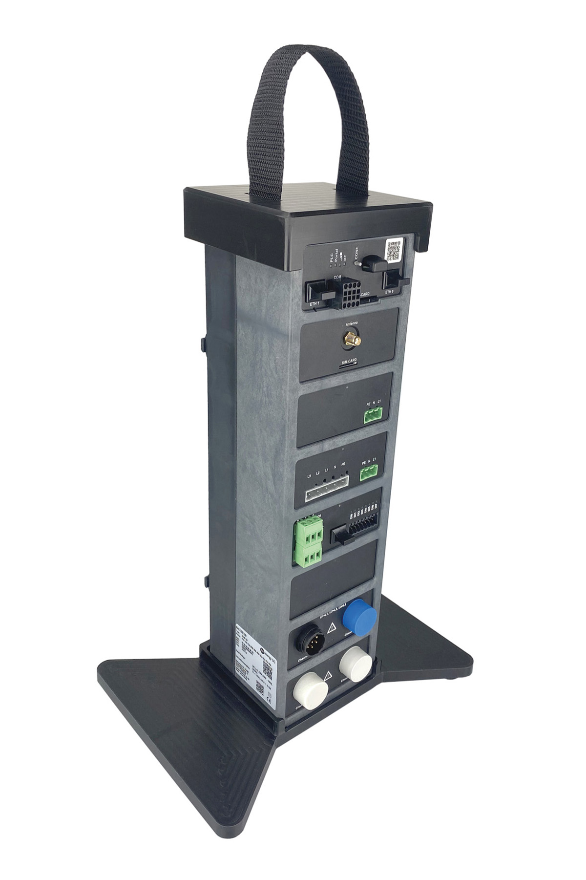 Als mobile Variante des SGIM-Systems von EMH kann das SGIM-50 an beliebigen Orten eines Verteilnetzes eingesetzt werden. Als mobile Variante des SGIM-Systems von EMH kann das SGIM-50 an beliebigen Orten eines Verteilnetzes eingesetzt werden.