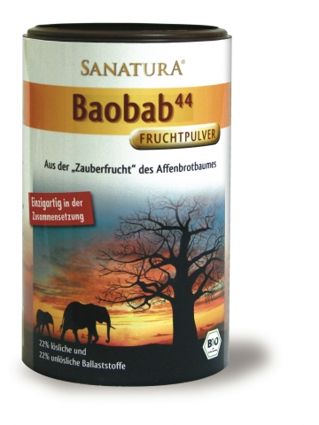 Baobab44 - das 100% natürliche Fruchtpulver mit der einzigartigen Ballaststoff-Vitamin-Kombination Baobab44 - das 100% natürliche Fruchtpulver mit der einzigartigen Ballaststoff-Vitamin-Kombination