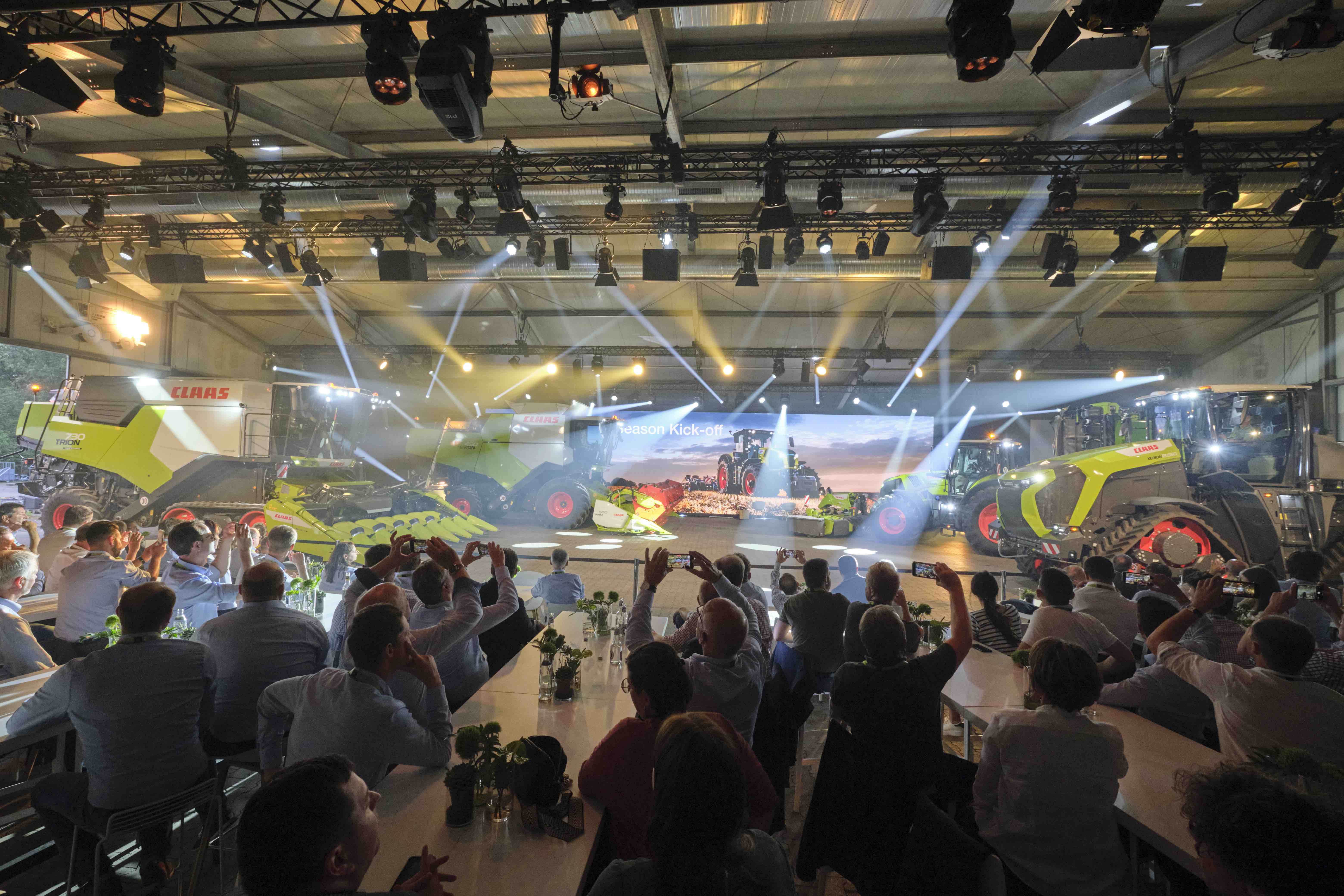 Presse-Event bei CLAAS (Foto: fischerAppelt, live marketing)