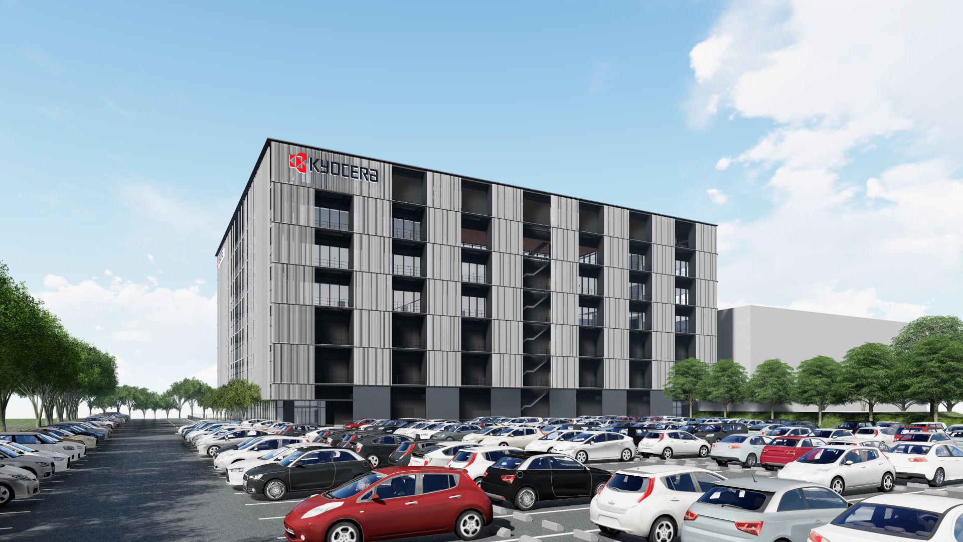 Kyocera errichtet ein neues Entwicklungszentrum auf dem Shiga Yasu Campus (Die Bildrechte liegen bei dem Verfasser der Mitteilung.)