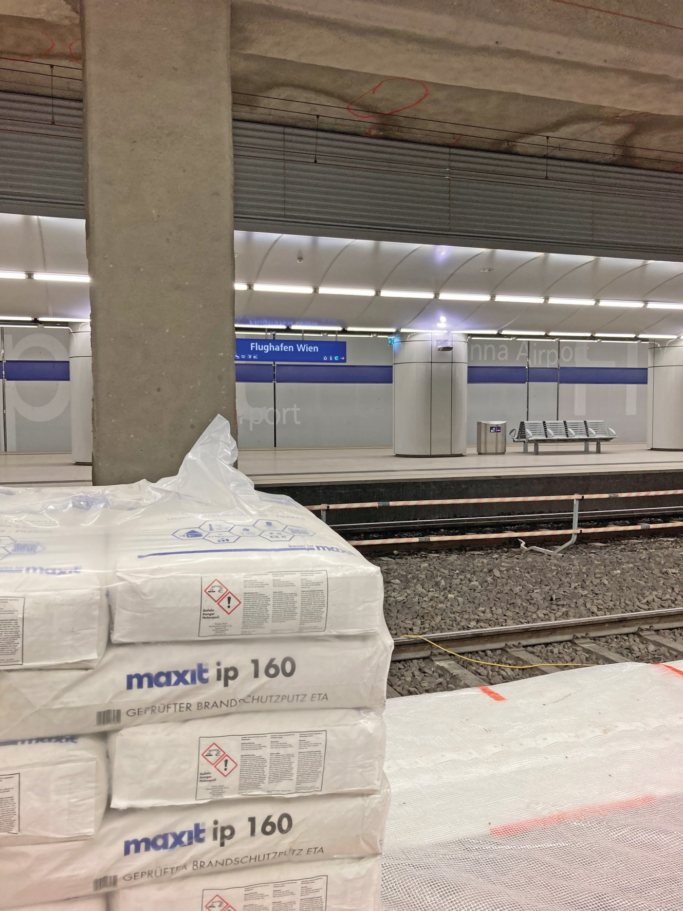 Im Zubringertunnel zum Airport Wien wurde mit Im Zubringertunnel zum Airport Wien wurde mit