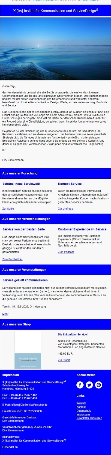 Newsletter SERVICE TRENDS 03 2023 Newsletter SERVICE TRENDS 03 2023