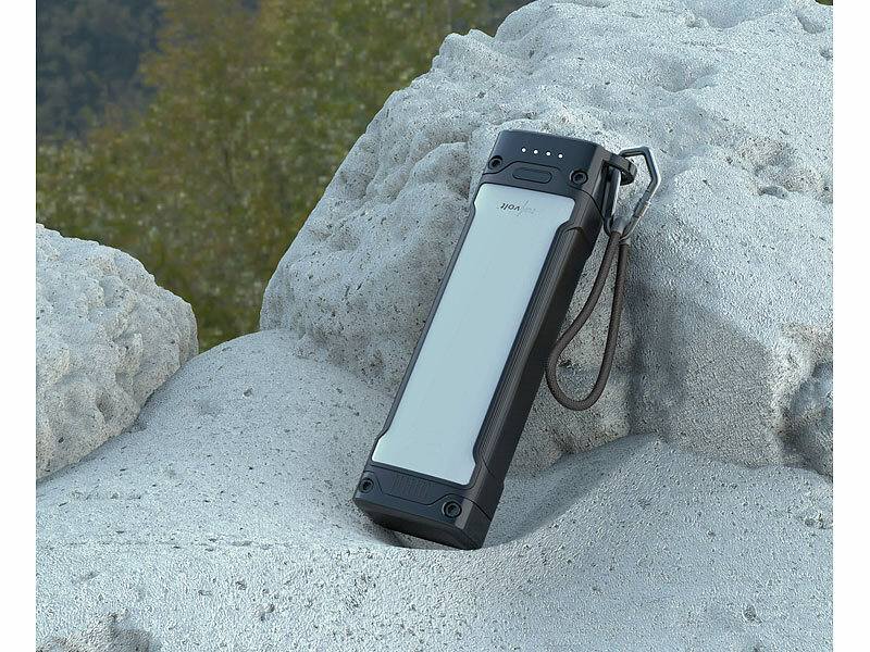 revolt Outdoor-USB-Powerbank PB-250 mit 20.000 mAh (Die Bildrechte liegen bei dem Verfasser der Mitteilung.) revolt Outdoor-USB-Powerbank PB-250 mit 20.000 mAh (Die Bildrechte liegen bei dem Verfasser der Mitteilung.)