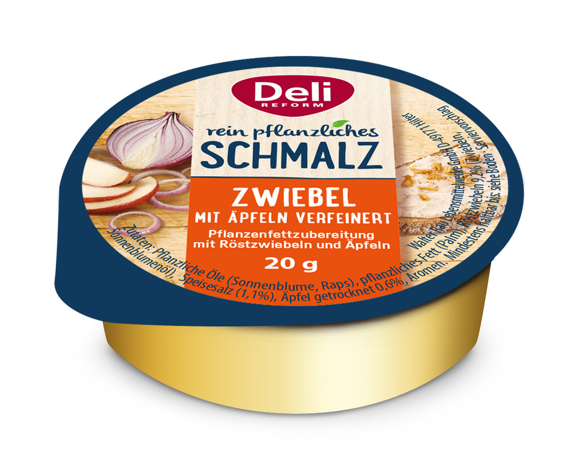 Plfanzlicher, herzhaft würziger Schmalz von Deli Reform Foodservice 