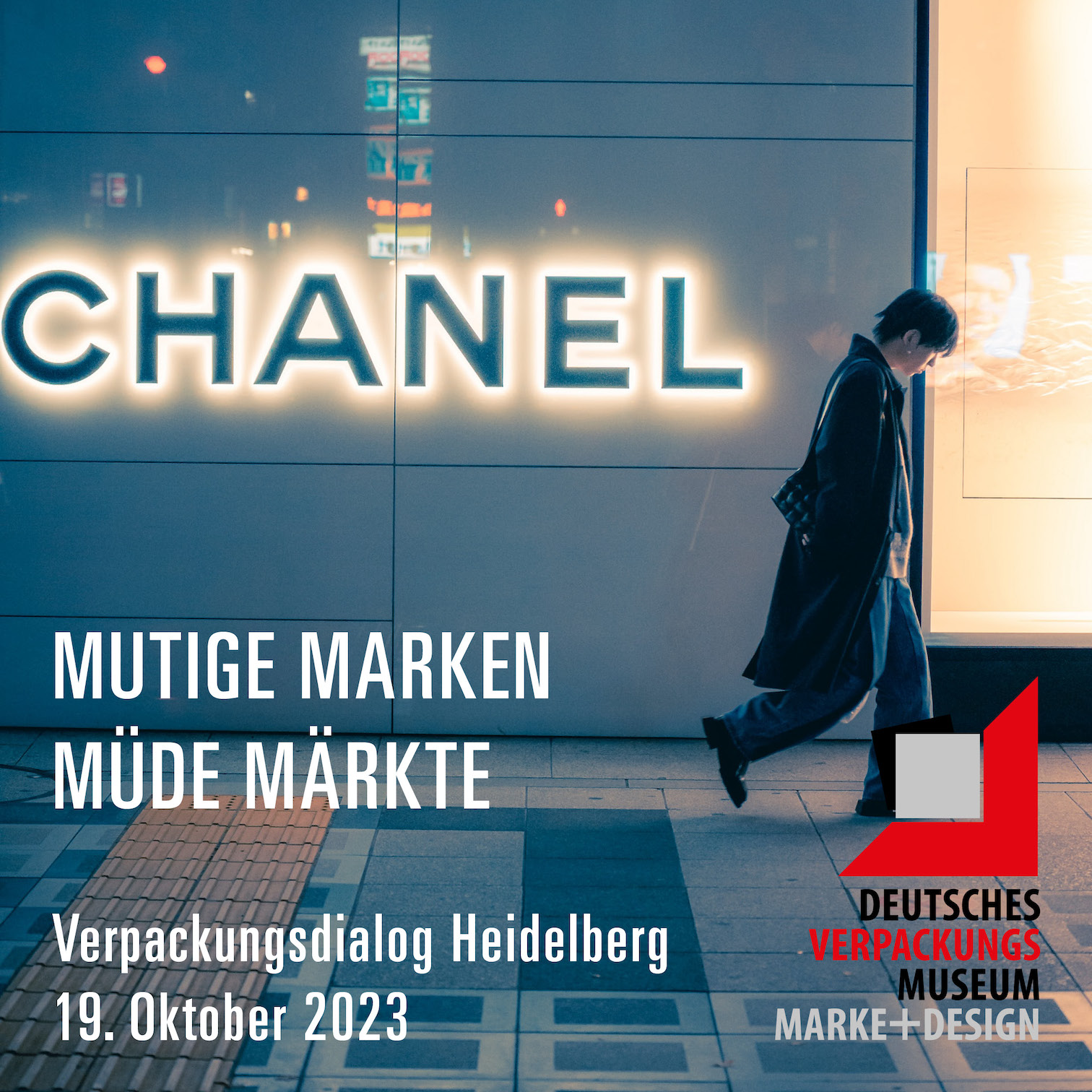„Mutige Marken–Müde Märkte“,  19. Oktober 2023, 26. Verpackungsdialog des Dt. Verpackungsmuseum (Die Bildrechte liegen bei dem Verfasser der Mitteilung.)