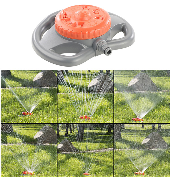 Royal Gardineer Kreis-Rasensprinkler, 8 Sprüh-Funktionen (Die Bildrechte liegen bei dem Verfasser der Mitteilung.) Royal Gardineer Kreis-Rasensprinkler, 8 Sprüh-Funktionen (Die Bildrechte liegen bei dem Verfasser der Mitteilung.)