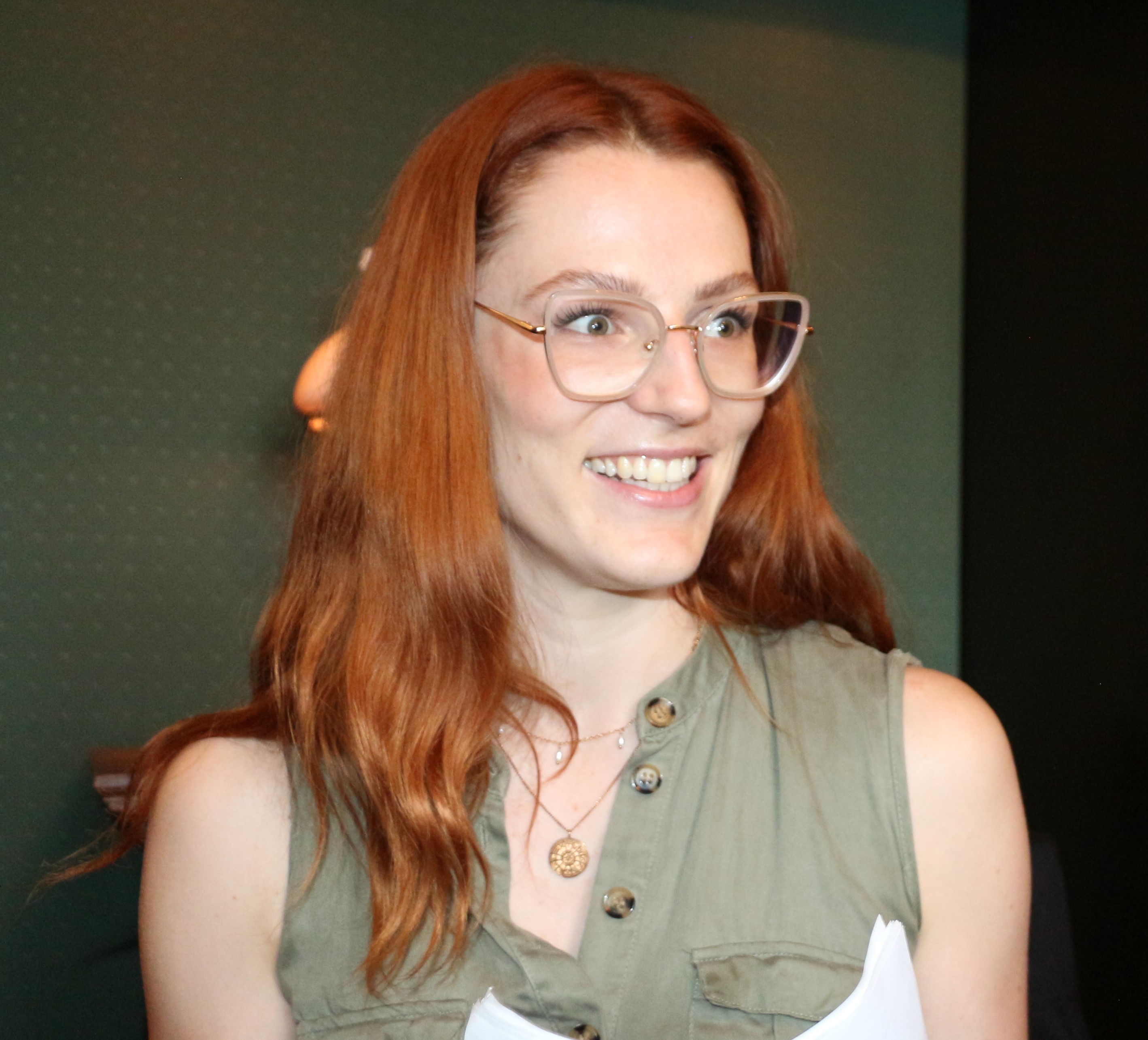 Alina Möller, Landesvorsitzende der Jungen Ökologen (JÖ) NRW Alina Möller, Landesvorsitzende der Jungen Ökologen (JÖ) NRW