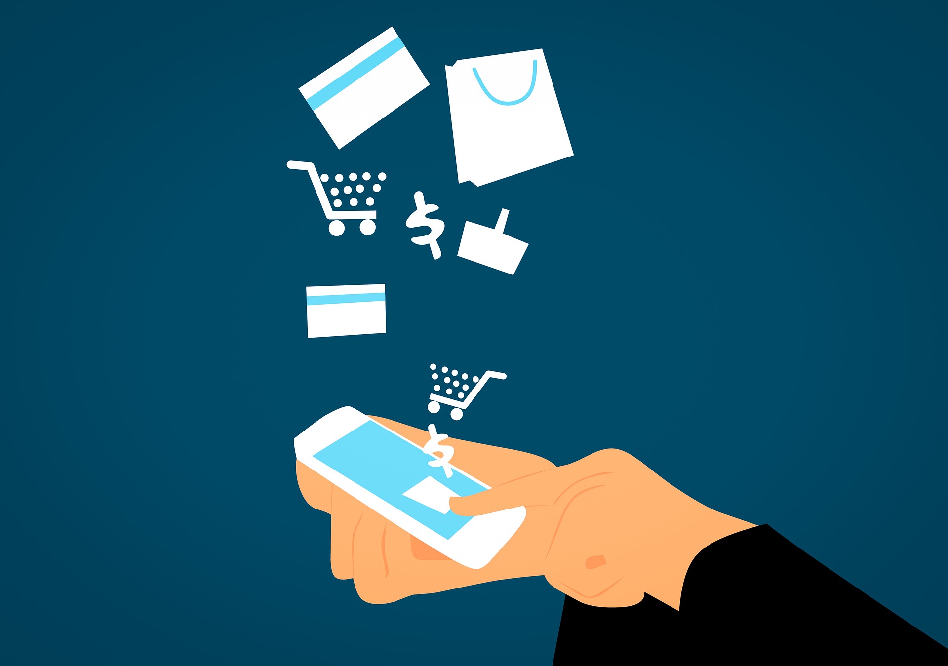 Klick, klick, Kauf - das perfekte Kundenerlebnis steht im Fokus von E-Commerce-Anbieter:innen (Bildquelle: Mohamed Hassan via Pixabay)