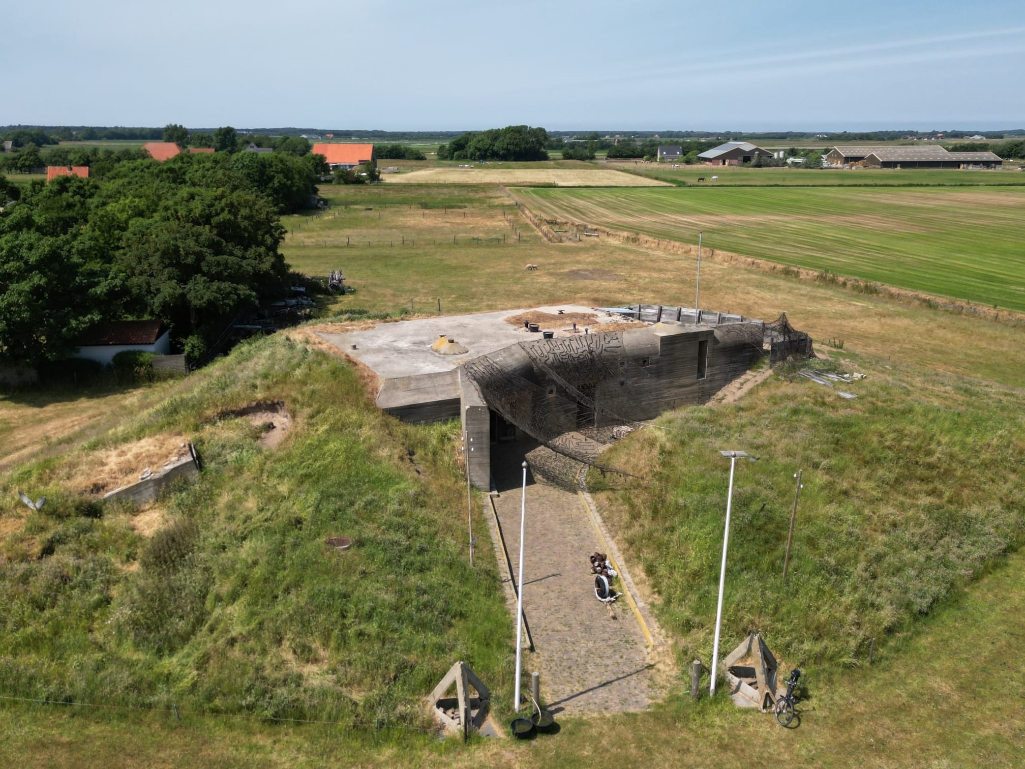 Bunkerkomplex Texla bei Den Burg (Bildquelle: Robert De Jong) Bunkerkomplex Texla bei Den Burg (Bildquelle: Robert De Jong)