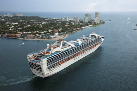 Princess Cruises (hier die Grand Princess) bietet Rabatte auf über 600 Kreuzfahrten. Foto