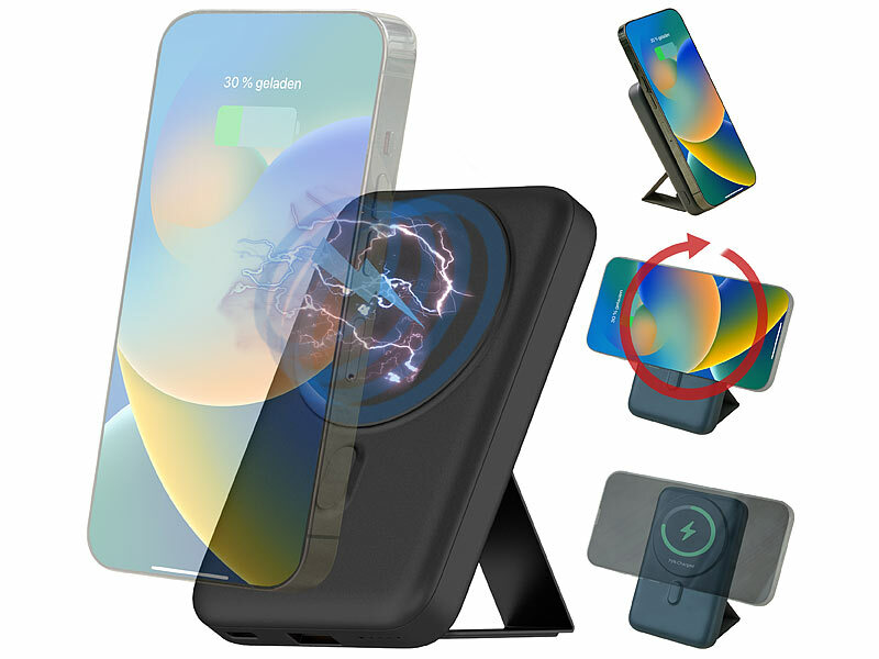 revolt Magnetische Powerbank 10.000 mAh PB-385 (Die Bildrechte liegen bei dem Verfasser der Mitteilung.)