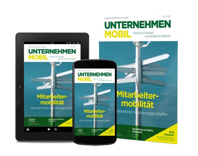Die aktuelle Ausgabe des Onlinemagazins Unternehmen mobil beleuchtet das Thema Mitarbeitermobilität. (Die Bildrechte liegen bei dem Verfasser der Mitteilung.)