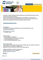 Stellenausschreibung bei den Stadtwerken Bielefeld Stellenausschreibung bei den Stadtwerken Bielefeld