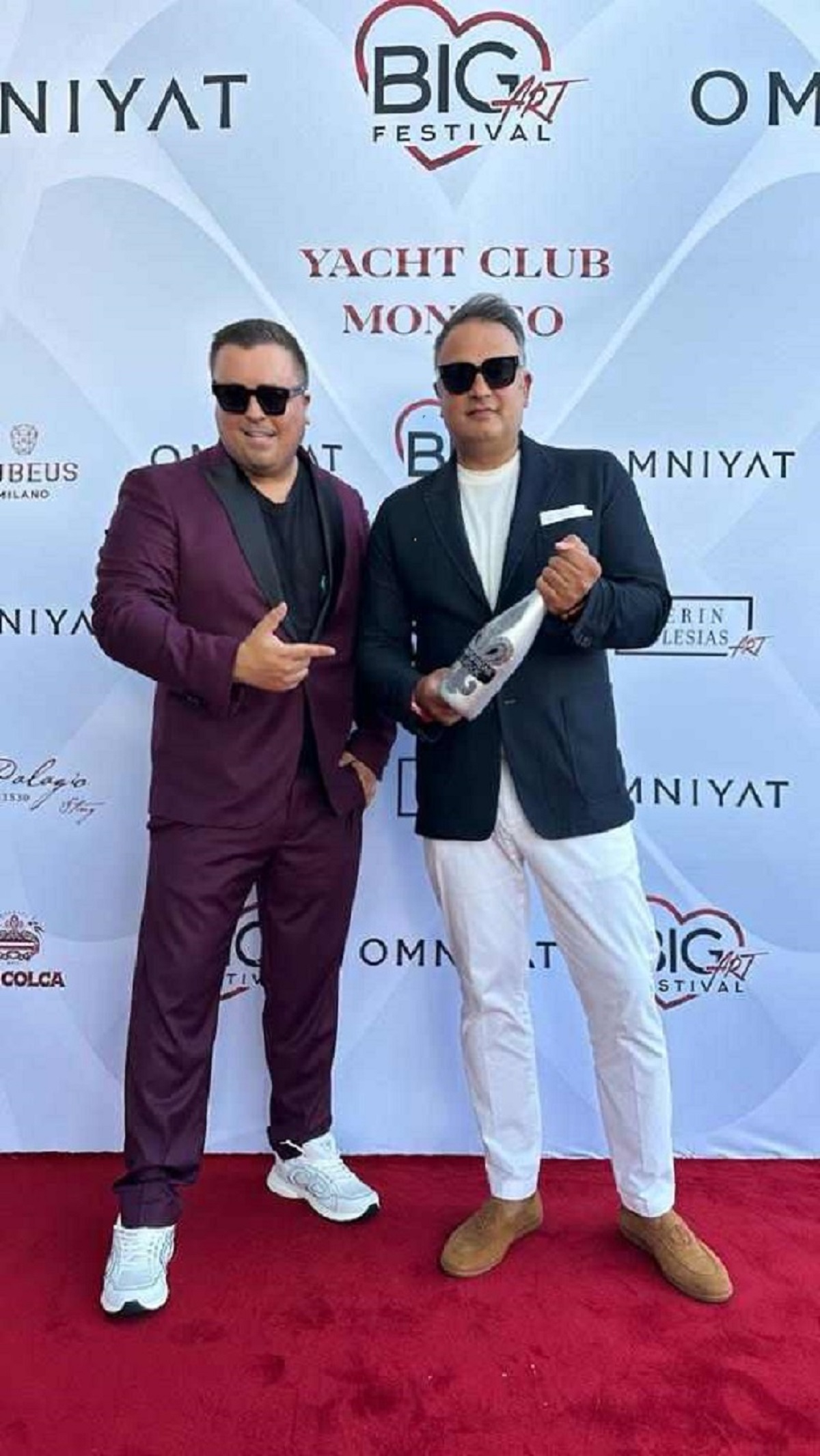 CEO Champagne D. Rock meets CEO Big Art Festival CEO Champagne D. Rock meets CEO Big Art Festival
