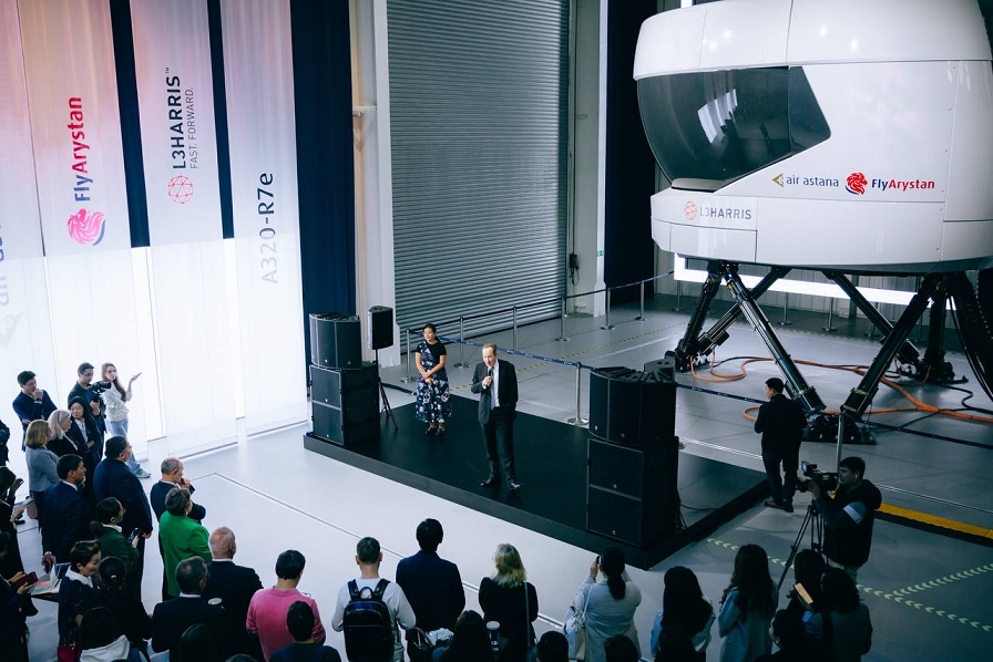 Eröffnung des Air Astana Flight Training Center (Bildquelle: Air Astana)